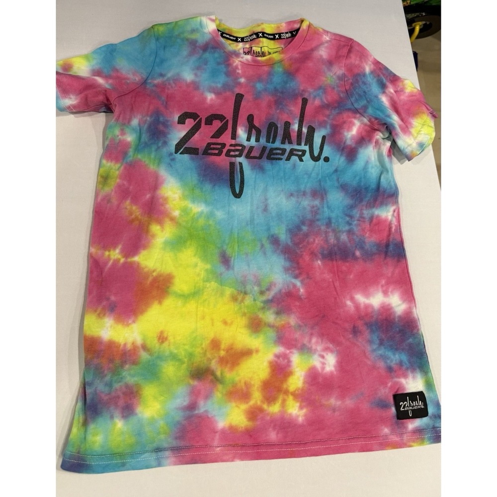 Bauer 22 Fresh Collab Tie-Dye Youth T-shirt XL
